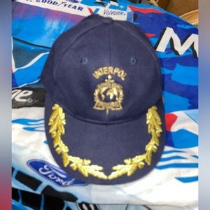 Interpol international police snapback hat